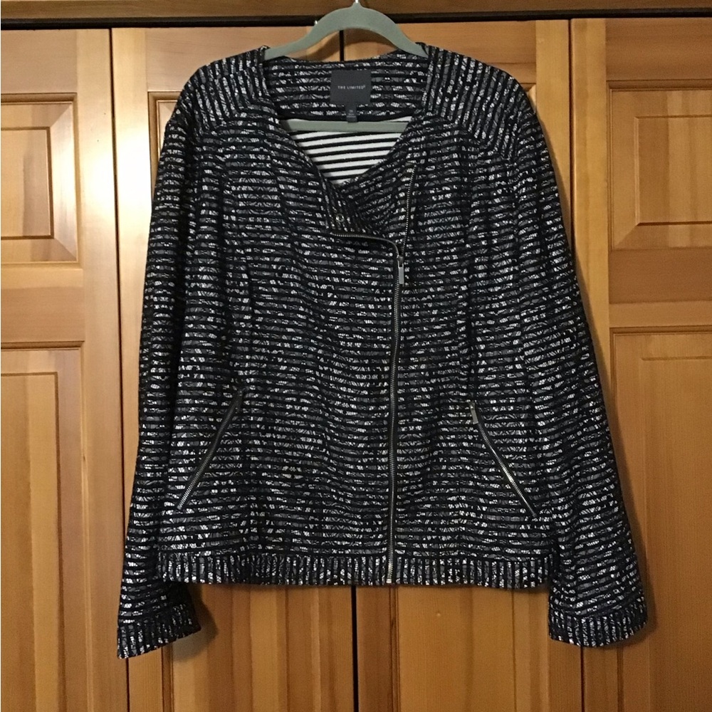Striped cropped Jacket 3X